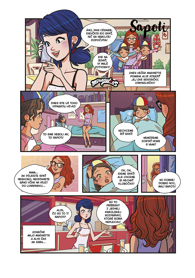 Čarovná Lienka a Čierny Kocúr - Komiksové príbehy 5