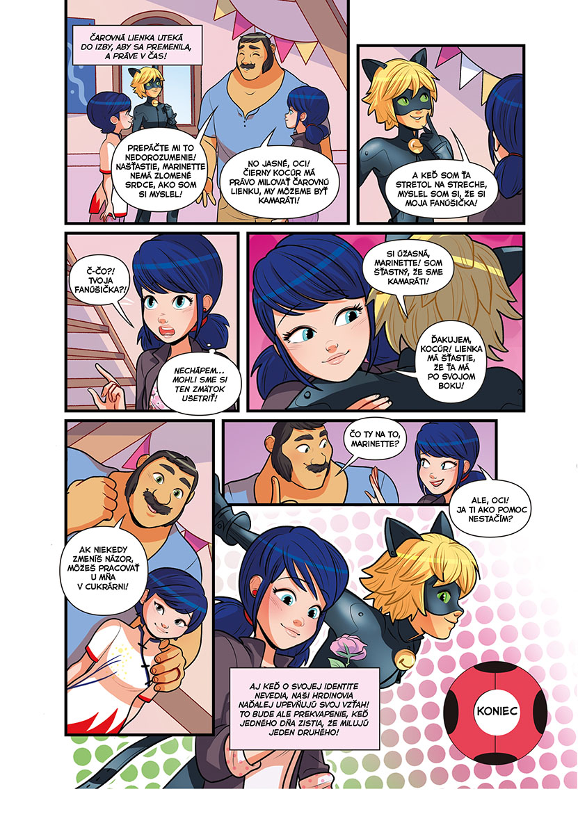 Čarovná Lienka a Čierny Kocúr - Komiksové príbehy 6