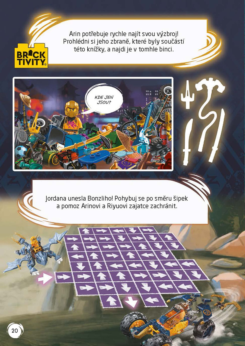 LEGO® NINJAGO® Nindžova cesta