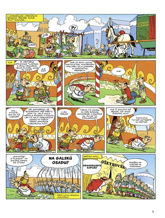 Asterix V - Cesta okolo Galie