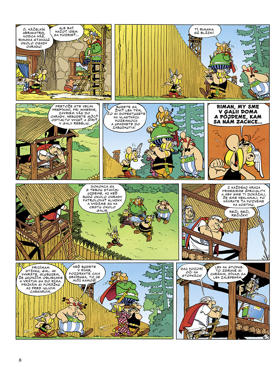 Asterix V - Cesta okolo Galie