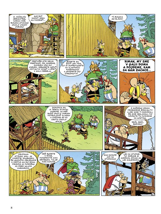 Asterix V - Cesta okolo Galie