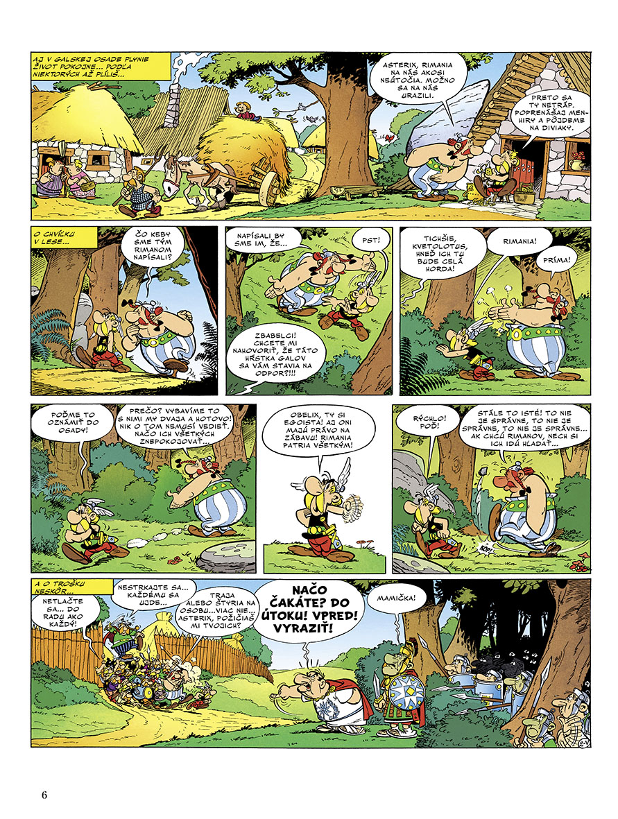 Asterix V - Cesta okolo Galie