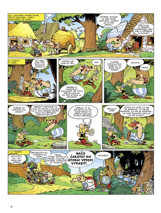 Asterix V - Cesta okolo Galie
