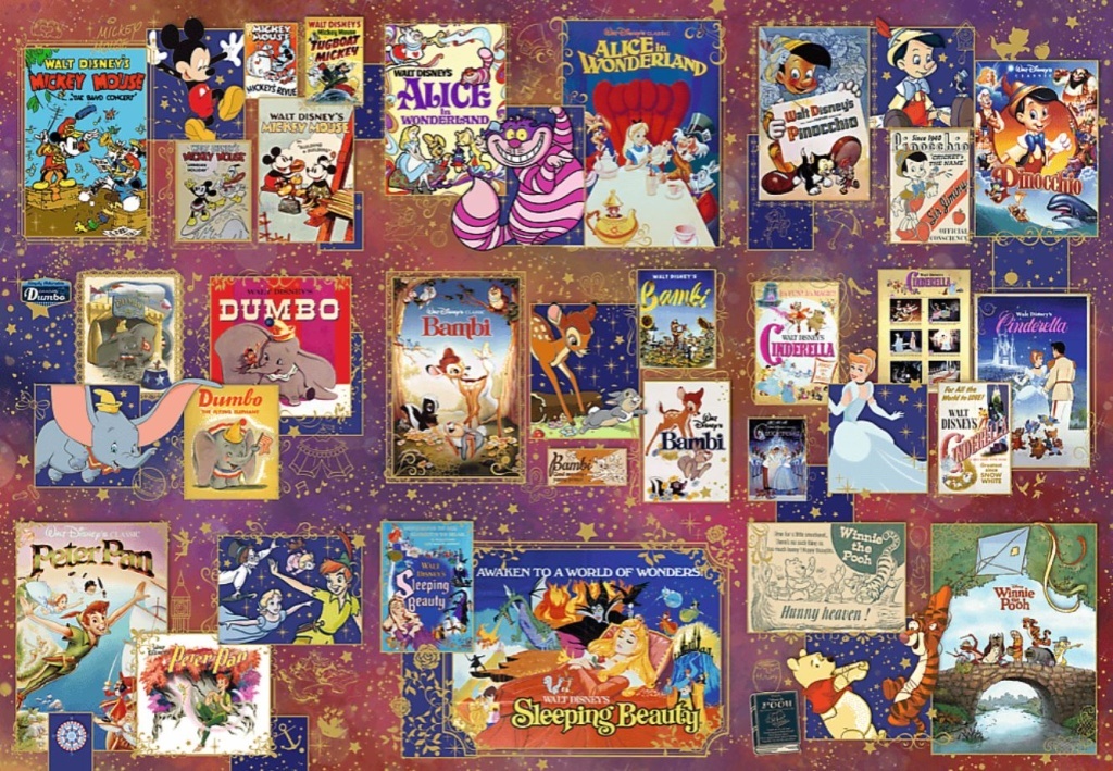 Puzzle UFT Zlatý věk Disney
