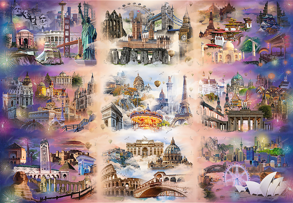 Puzzle UFT Města za oblaky