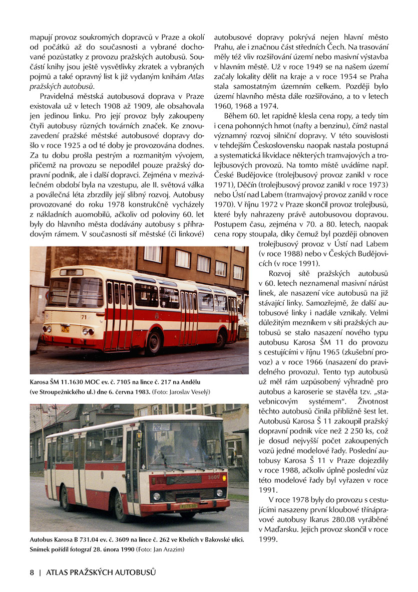 Atlas pražských autobusů 1994–2024