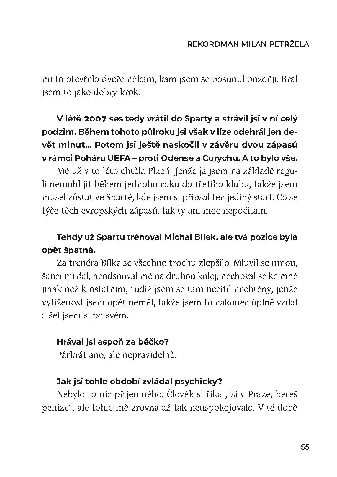 Rekordman Milan Petržela