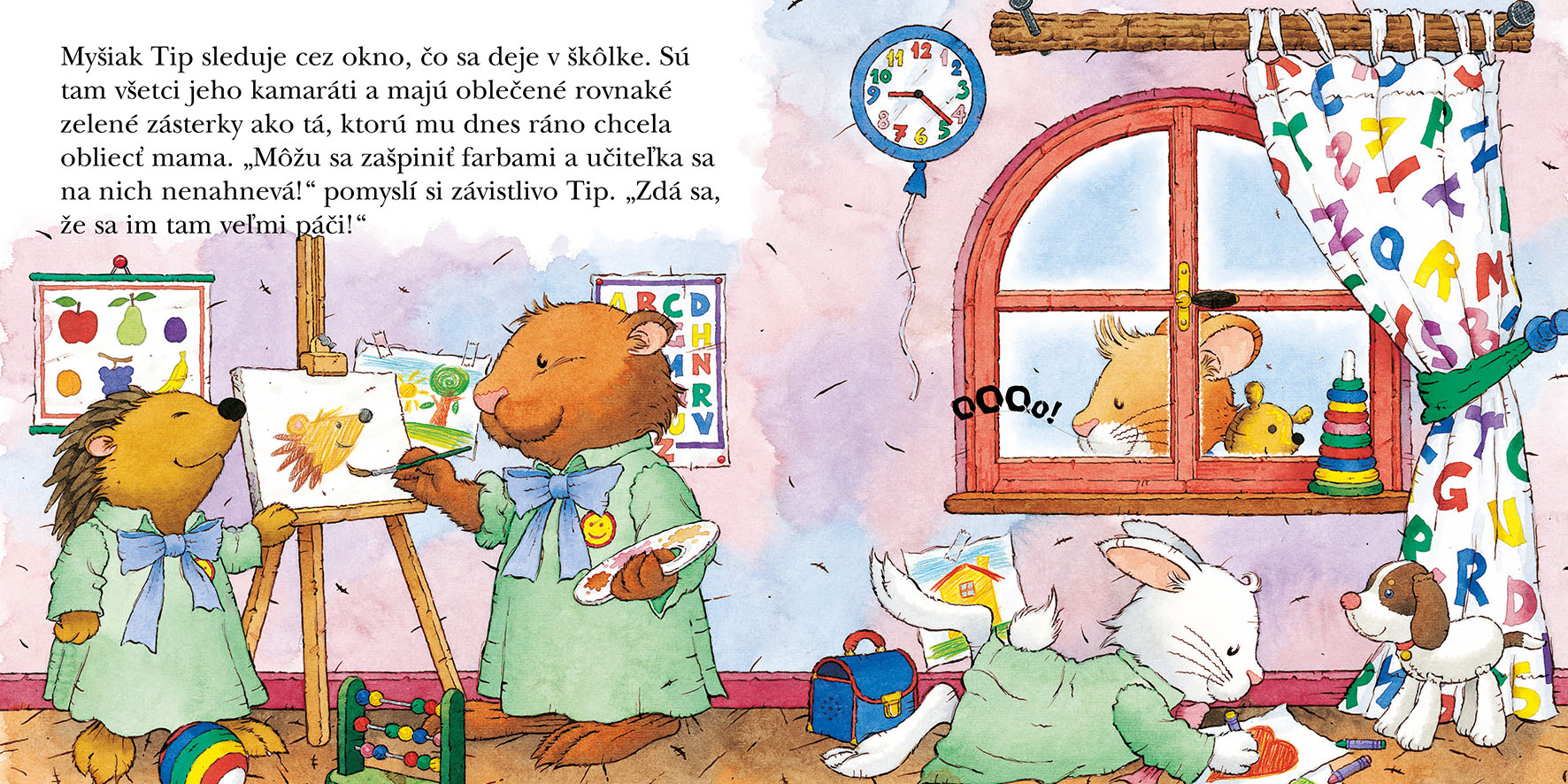 Myšiak TIP - nechce ísť do škôlky
