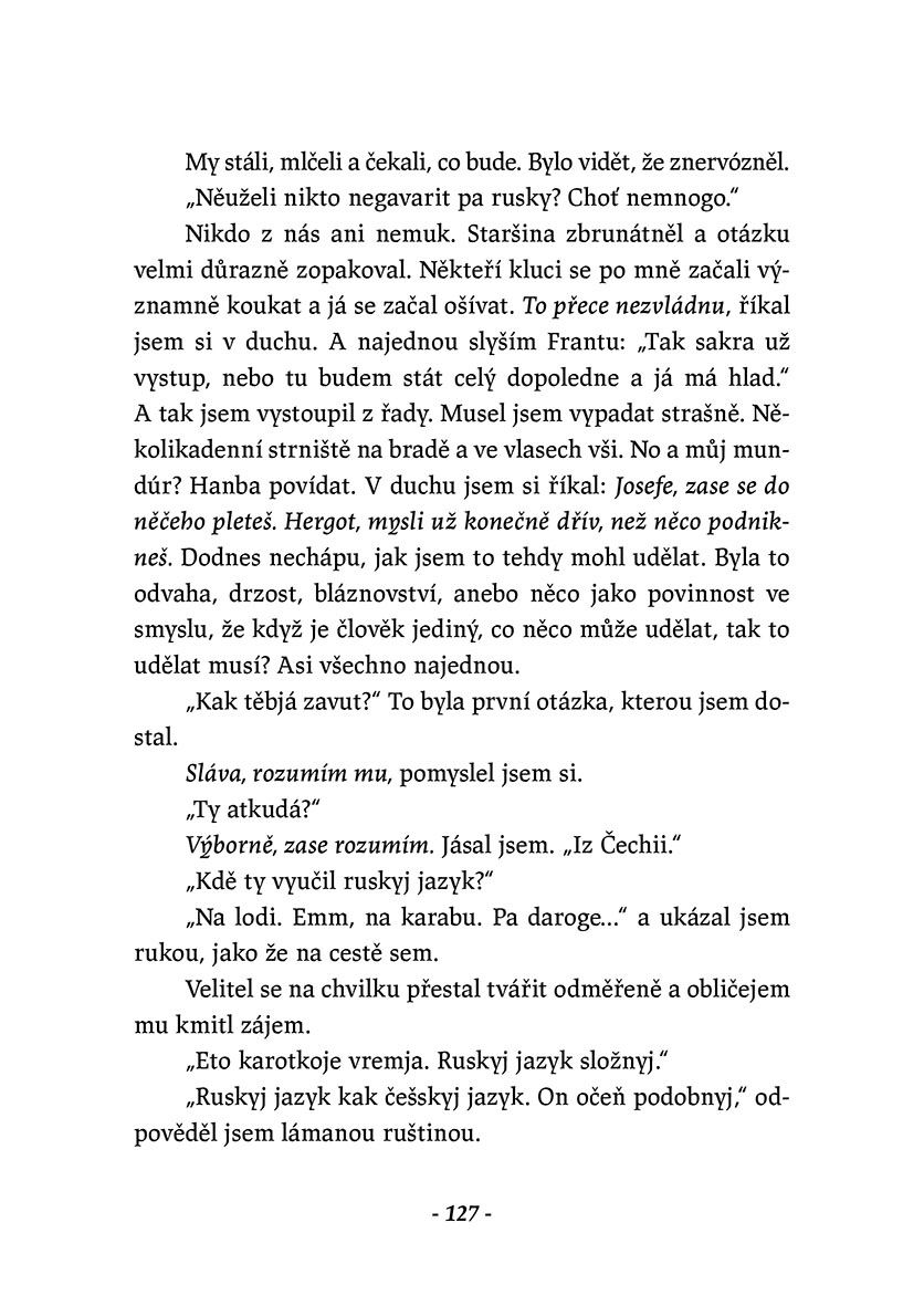 Přežil jsem zajetí v carském Rusku
