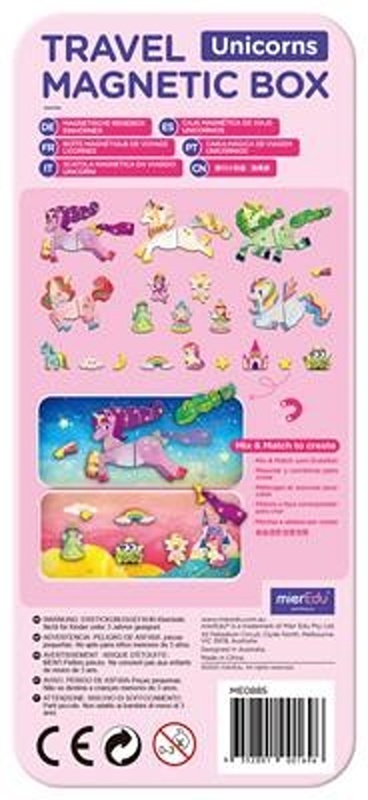 Cestovní magnetické puzzle Jednorožec