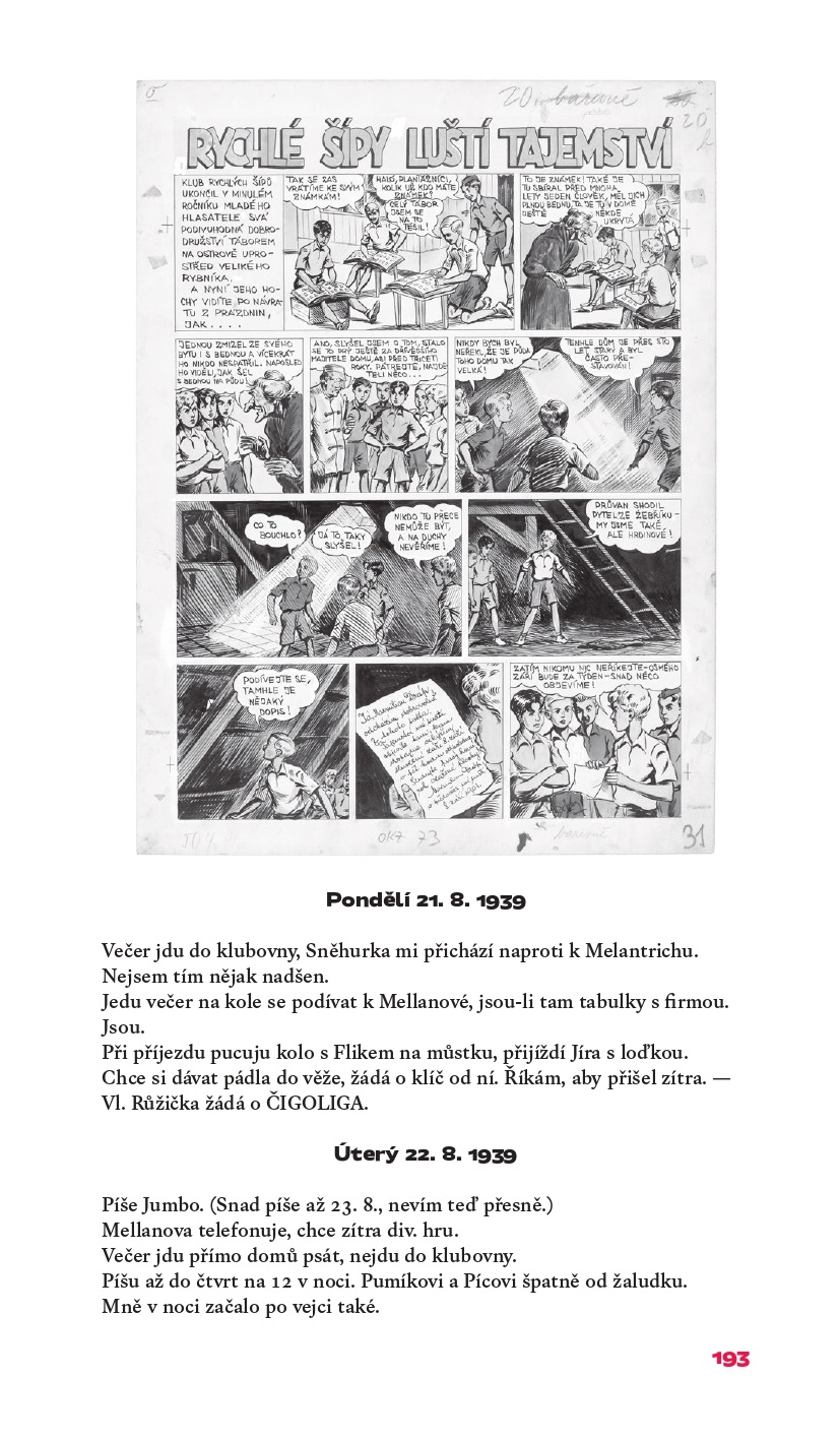 Začínám psát Rychlé šípy