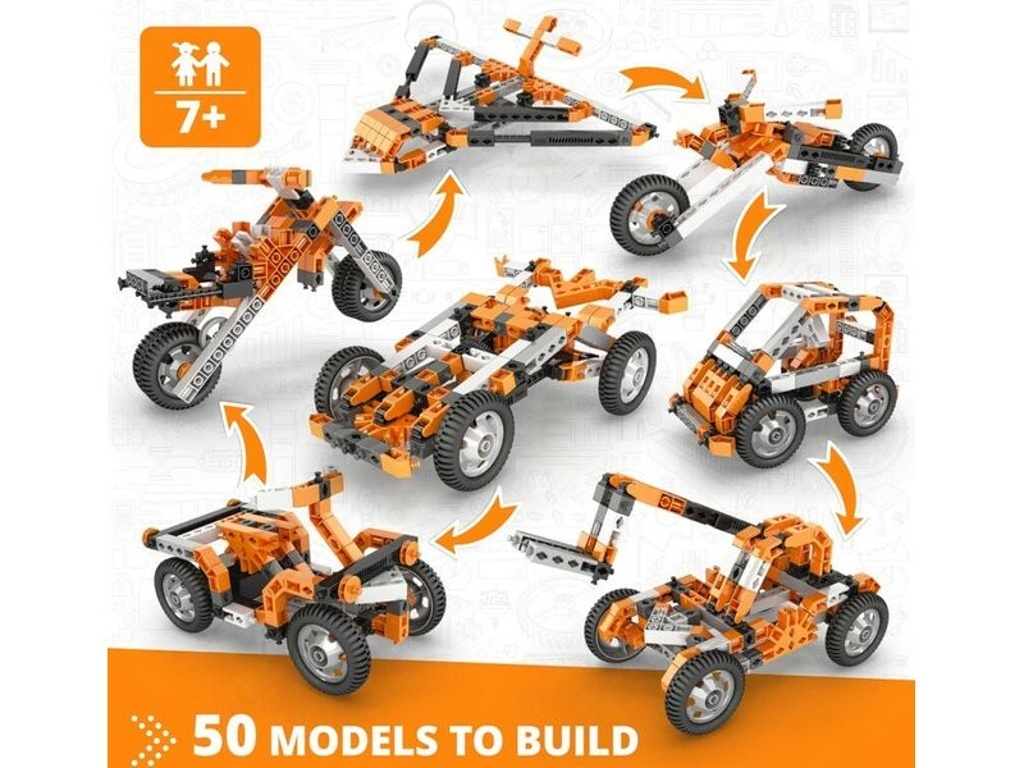 Engino Creative Builder 50 modelů s motorkem