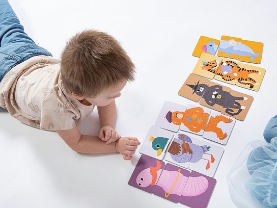 Véééliká skládačka Veselá zvířátka