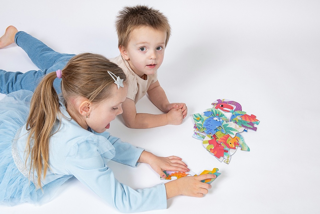 Véééliké puzzle Dinosauři
