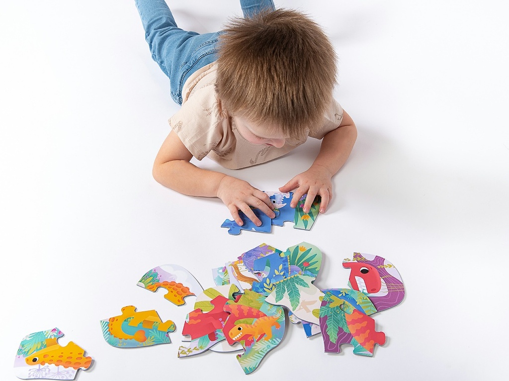 Véééliké puzzle Dinosauři