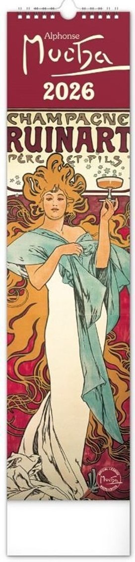 Alfons Mucha 2026 - nástěnný kalendář