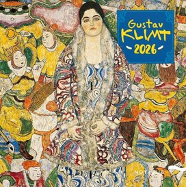 Poznámkový kalendář Gustav Klimt 2026 - nástěnný kalendář