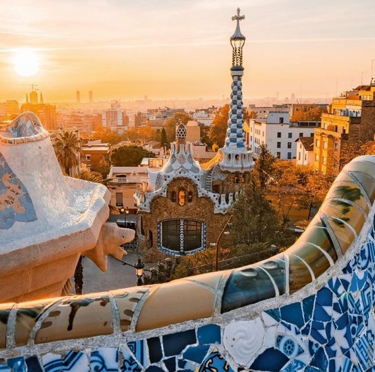 Poznámkový kalendář Barcelona 2026 - nástěnný kalendář