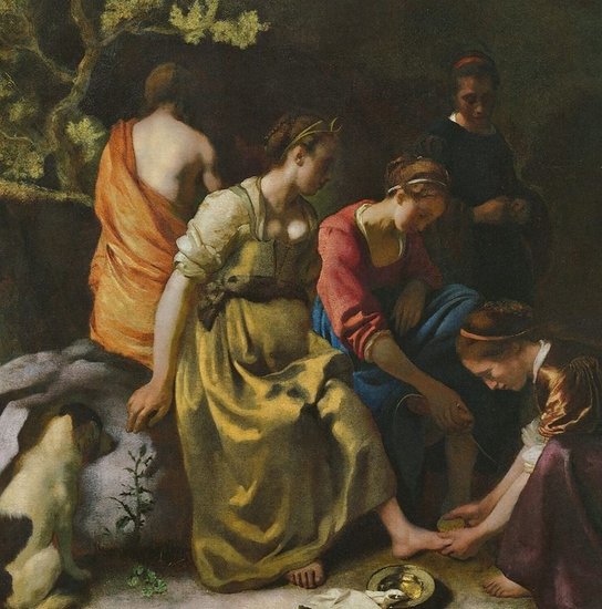Poznámkový kalendář Johannes Vermeer 2026 - nástěnný kalendář