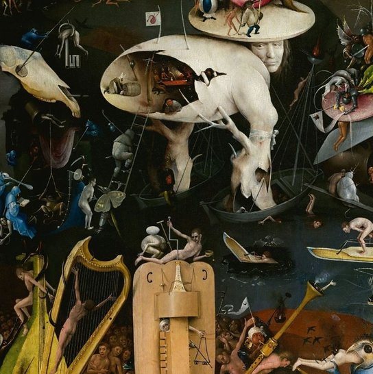 Poznámkový kalendář Hieronymus Bosch 2026 - nástěnný kalendář