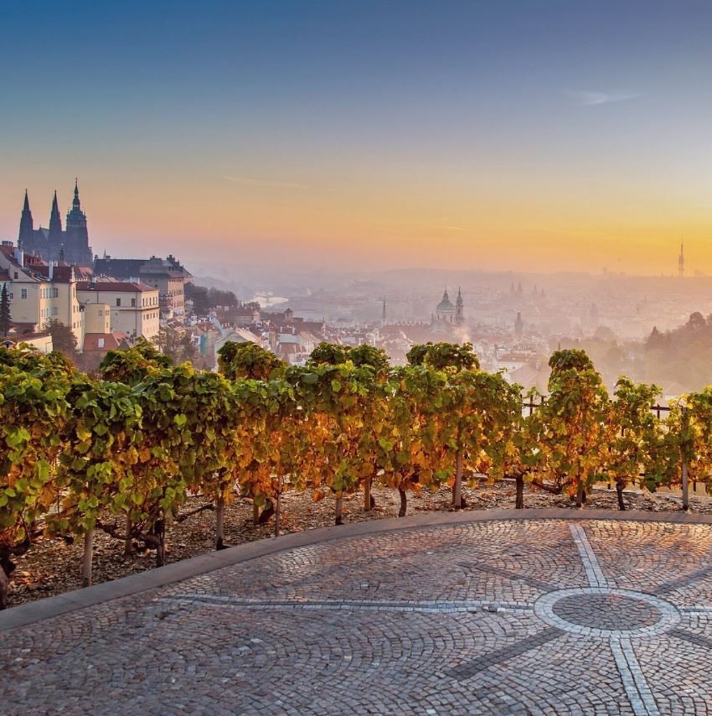 Poznámkový kalendář Praha 2026 - nástěnný kalendář