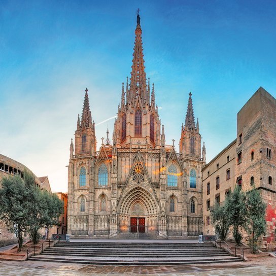 Poznámkový kalendář Barcelona 2026 - nástěnný kalendář