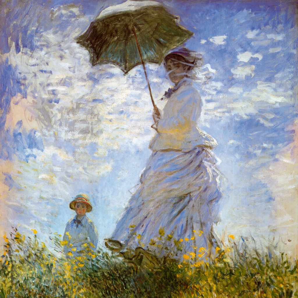 Poznámkový kalendář Claude Monet 2026 - nástěnný kalendář