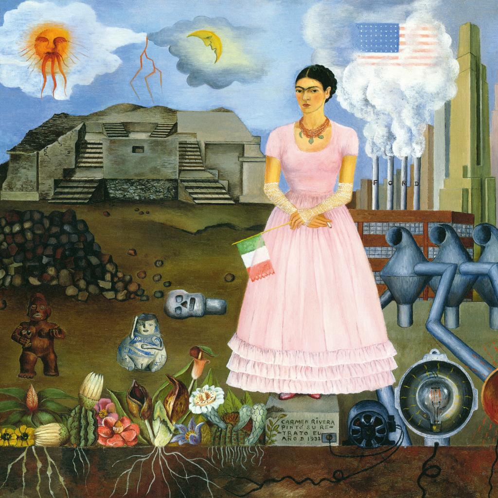 Poznámkový kalendář Frida Kahlo 2026 - nástěnný kalendář