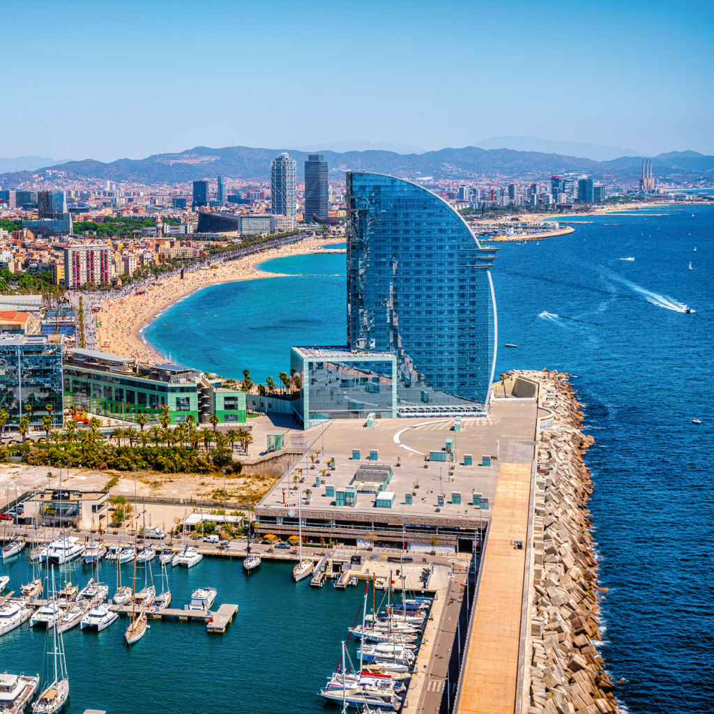 Poznámkový kalendář Barcelona 2026 - nástěnný kalendář
