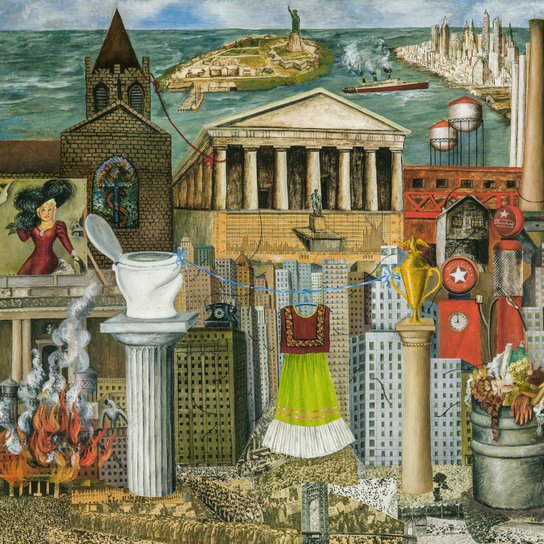 Poznámkový kalendář Frida Kahlo 2026 - nástěnný kalendář