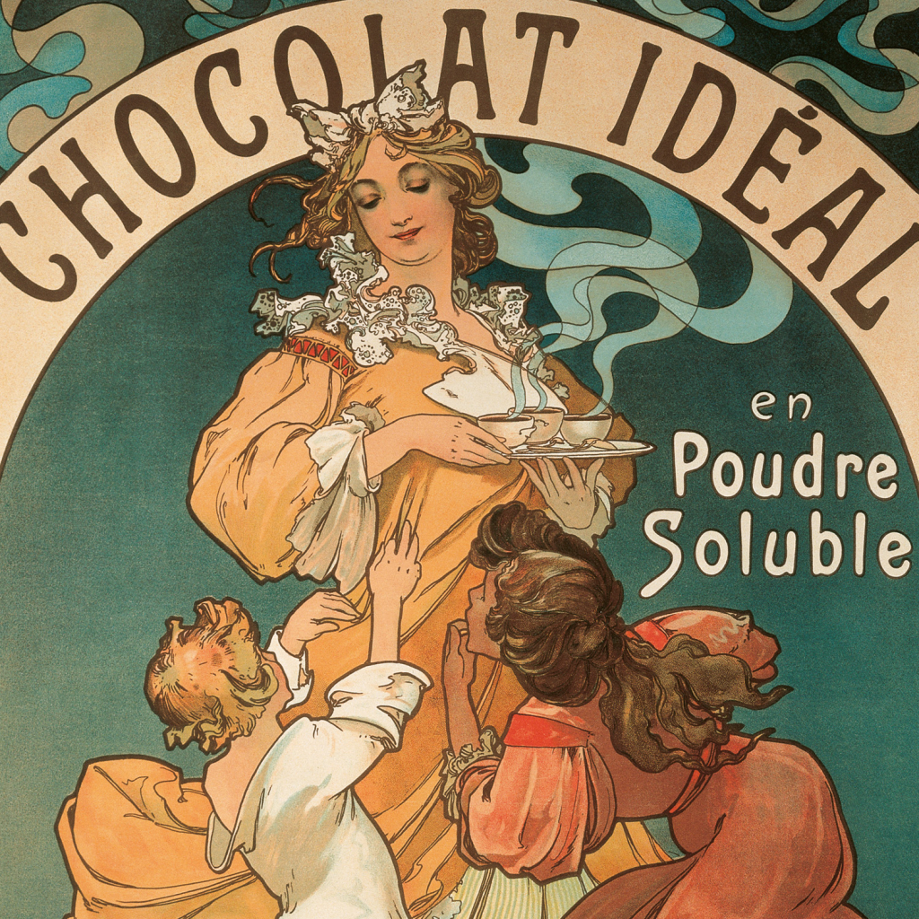 Poznámkový kalendář Alfons Mucha 2026 - nástěnný kalendář