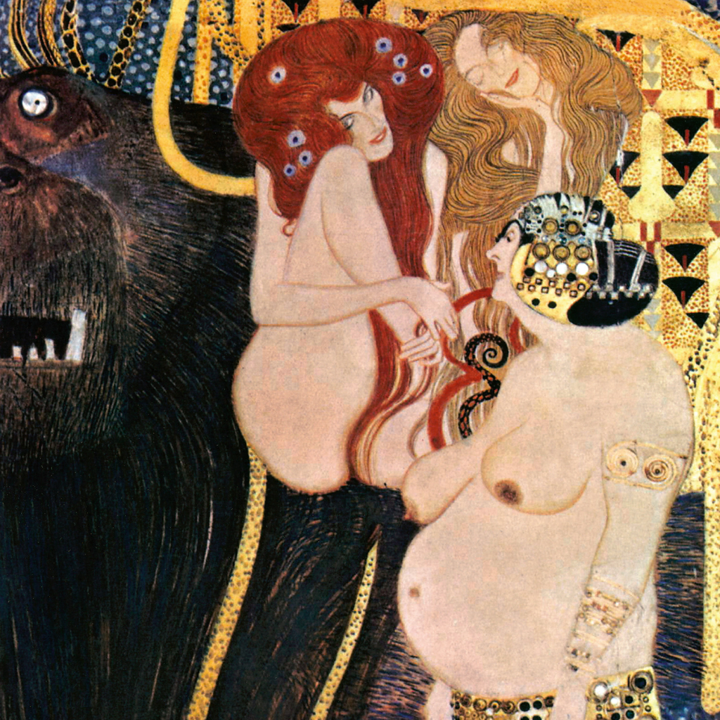 Poznámkový kalendář Gustav Klimt 2026 - nástěnný kalendář