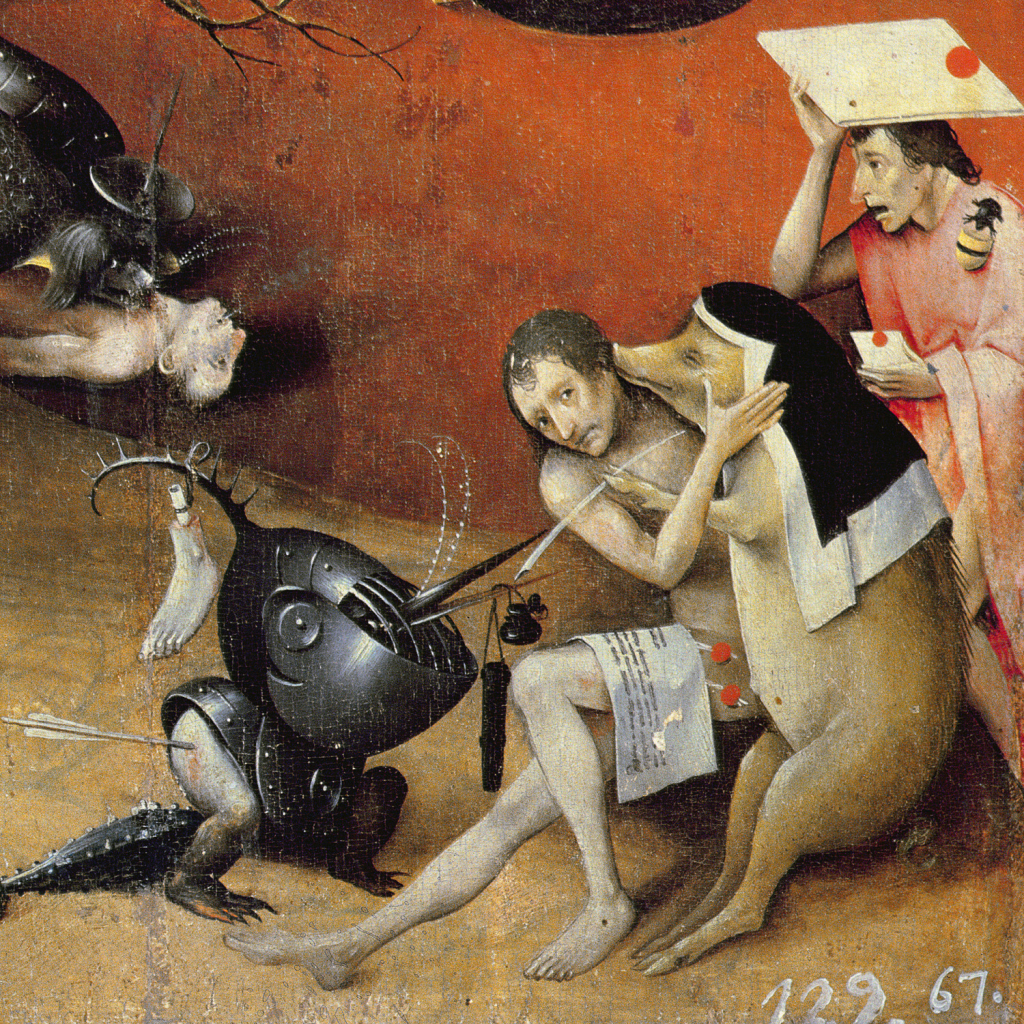 Poznámkový kalendář Hieronymus Bosch 2026 - nástěnný kalendář