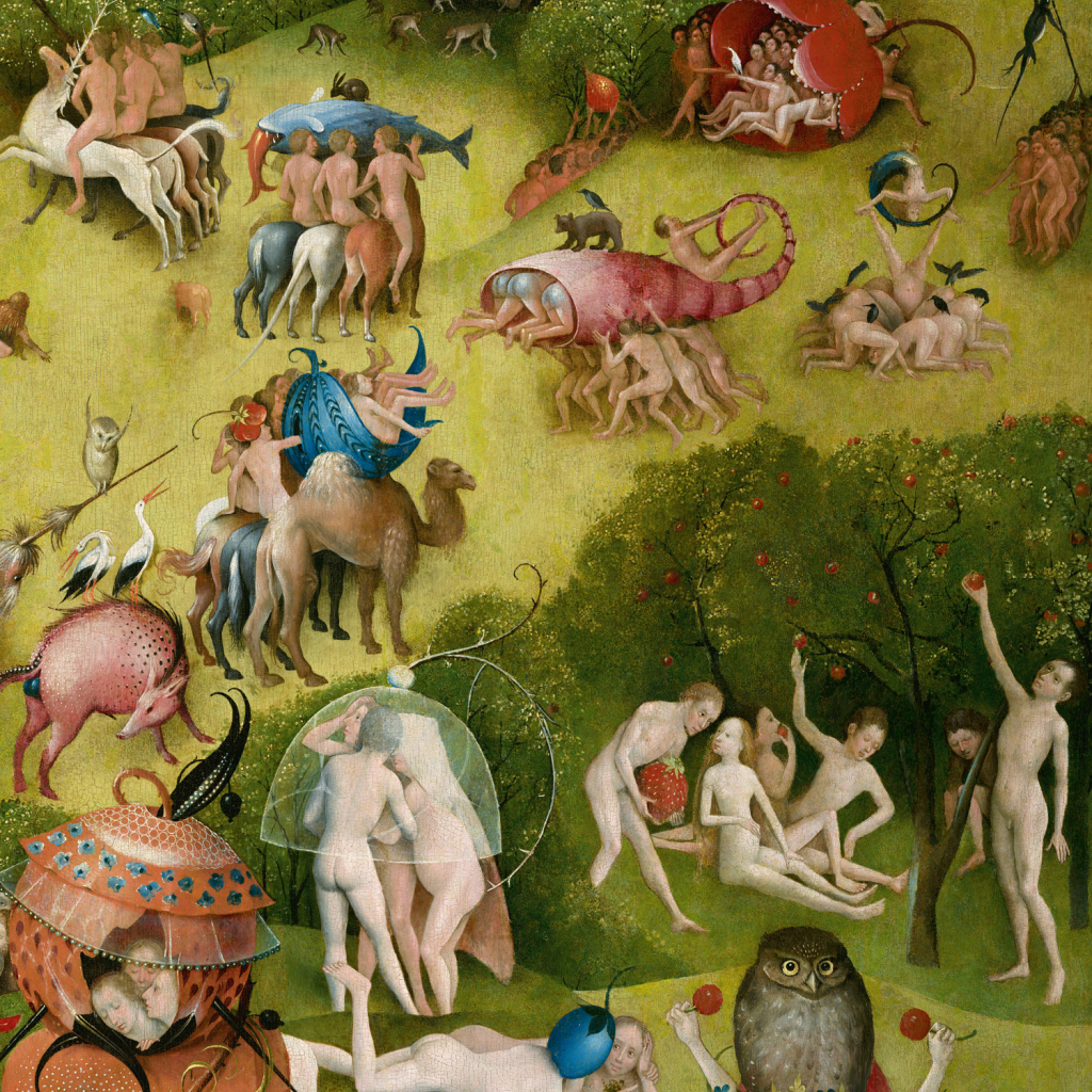 Poznámkový kalendář Hieronymus Bosch 2026 - nástěnný kalendář