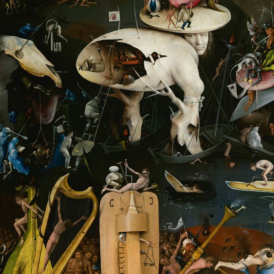 Poznámkový kalendář Hieronymus Bosch 2026 - nástěnný kalendář