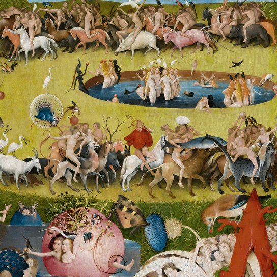 Poznámkový kalendář Hieronymus Bosch 2026 - nástěnný kalendář