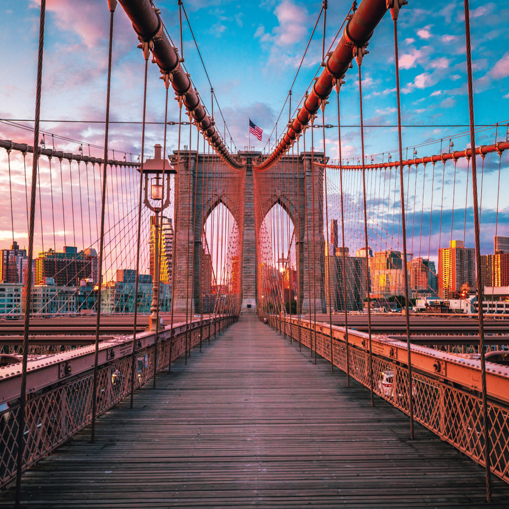 Poznámkový kalendář New York 2026 - nástěnný kalendář