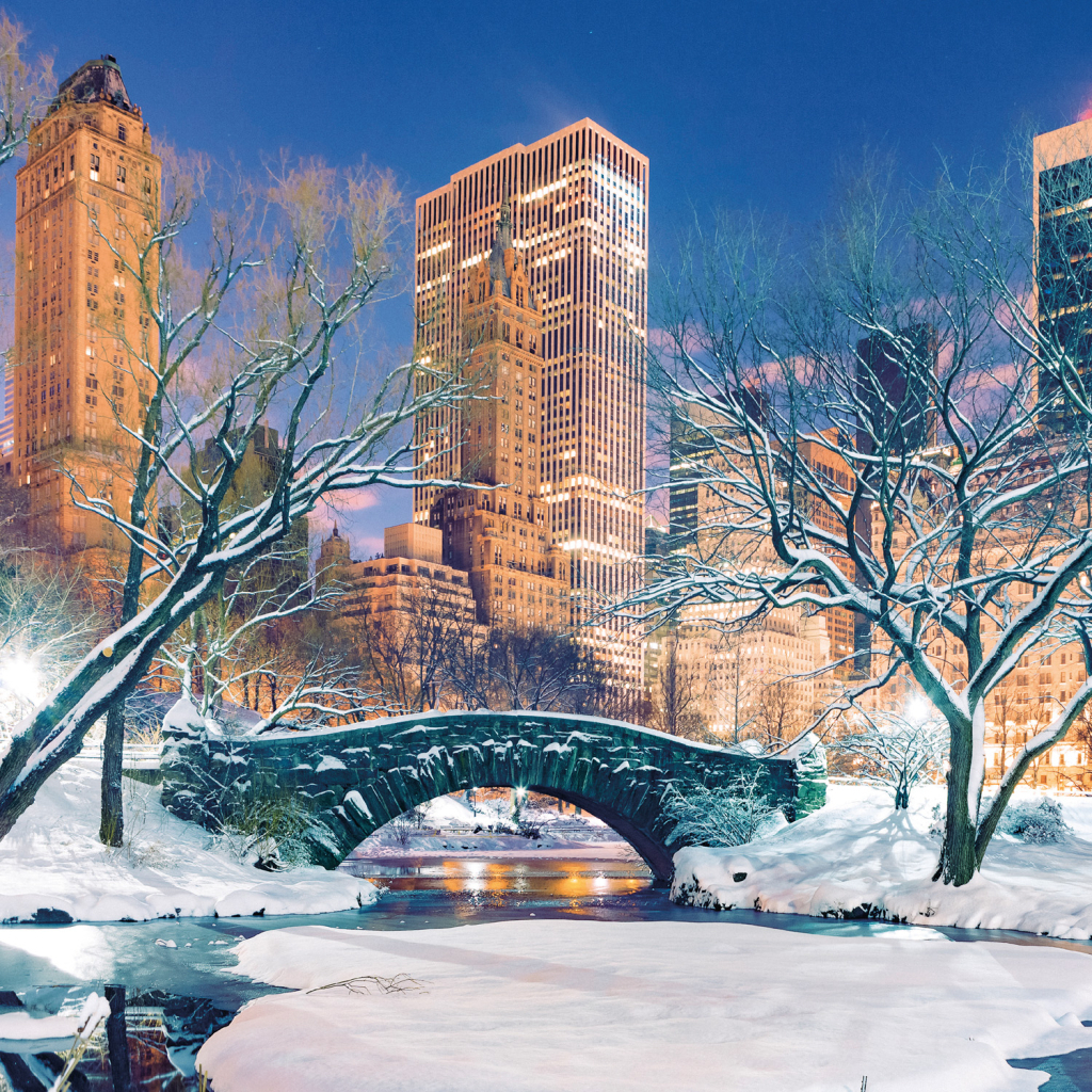 Poznámkový kalendář New York 2026 - nástěnný kalendář