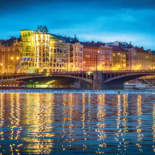 Poznámkový kalendář Praha 2026 - nástěnný kalendář
