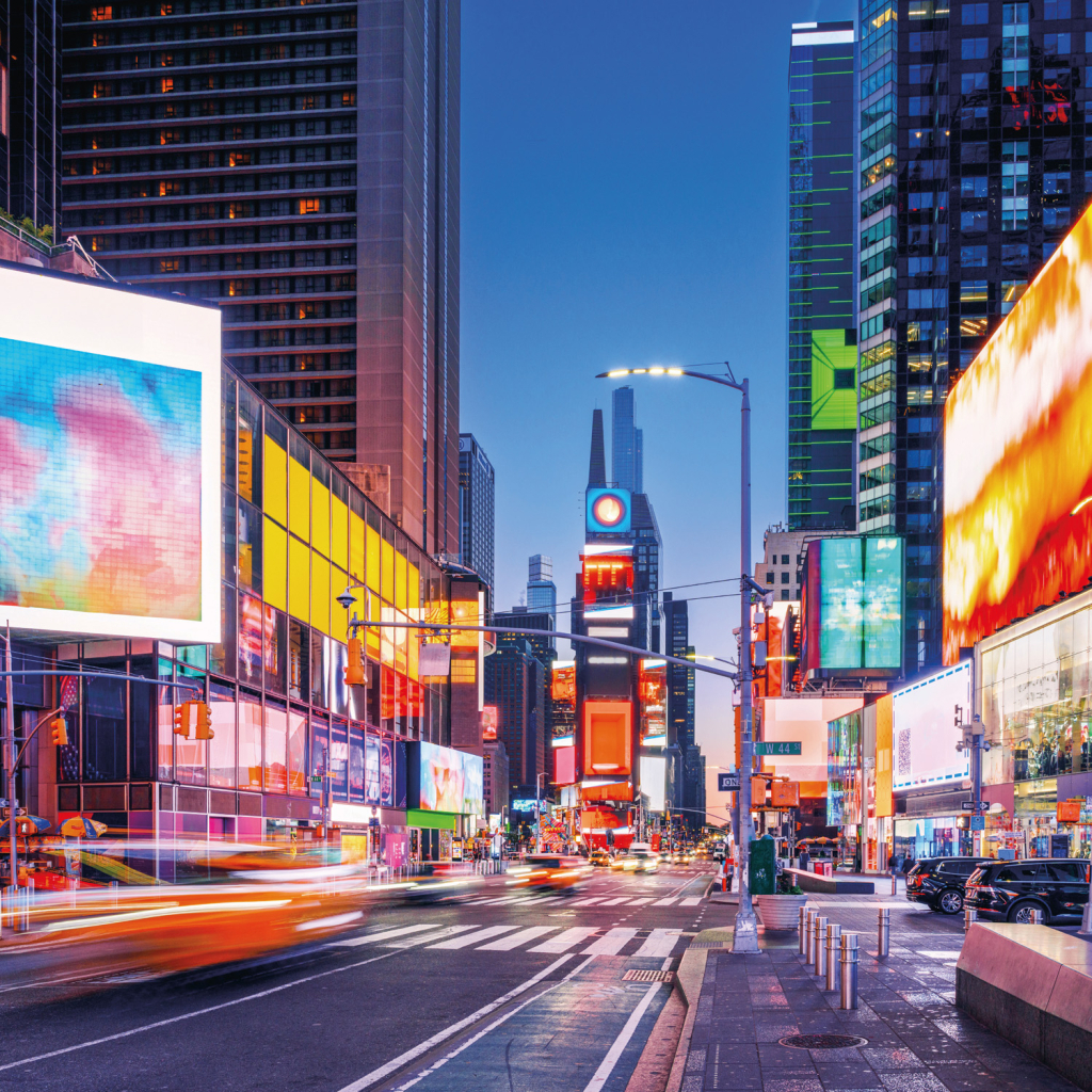 Poznámkový kalendář New York 2026 - nástěnný kalendář
