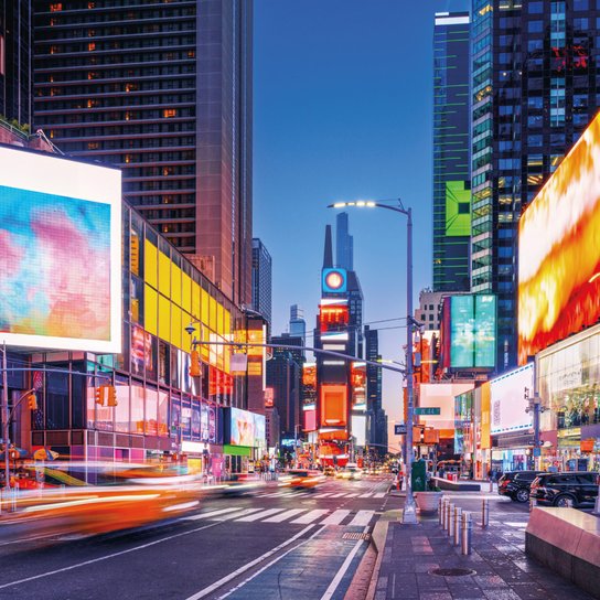 Poznámkový kalendář New York 2026 - nástěnný kalendář