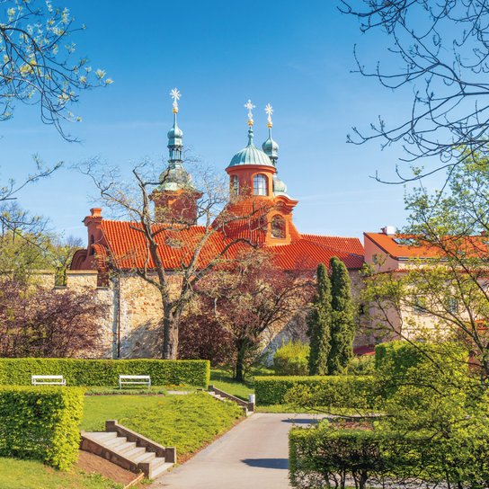 Poznámkový kalendář Praha 2026 - nástěnný kalendář