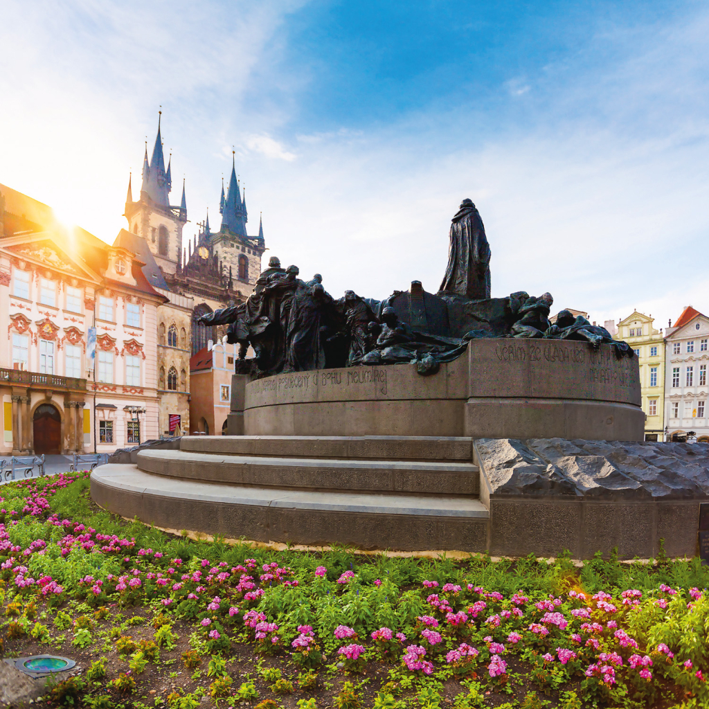 Poznámkový kalendář Praha 2026 - nástěnný kalendář