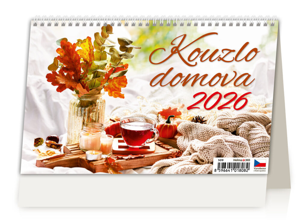 Kouzlo domova 2026 - stolní kalendář