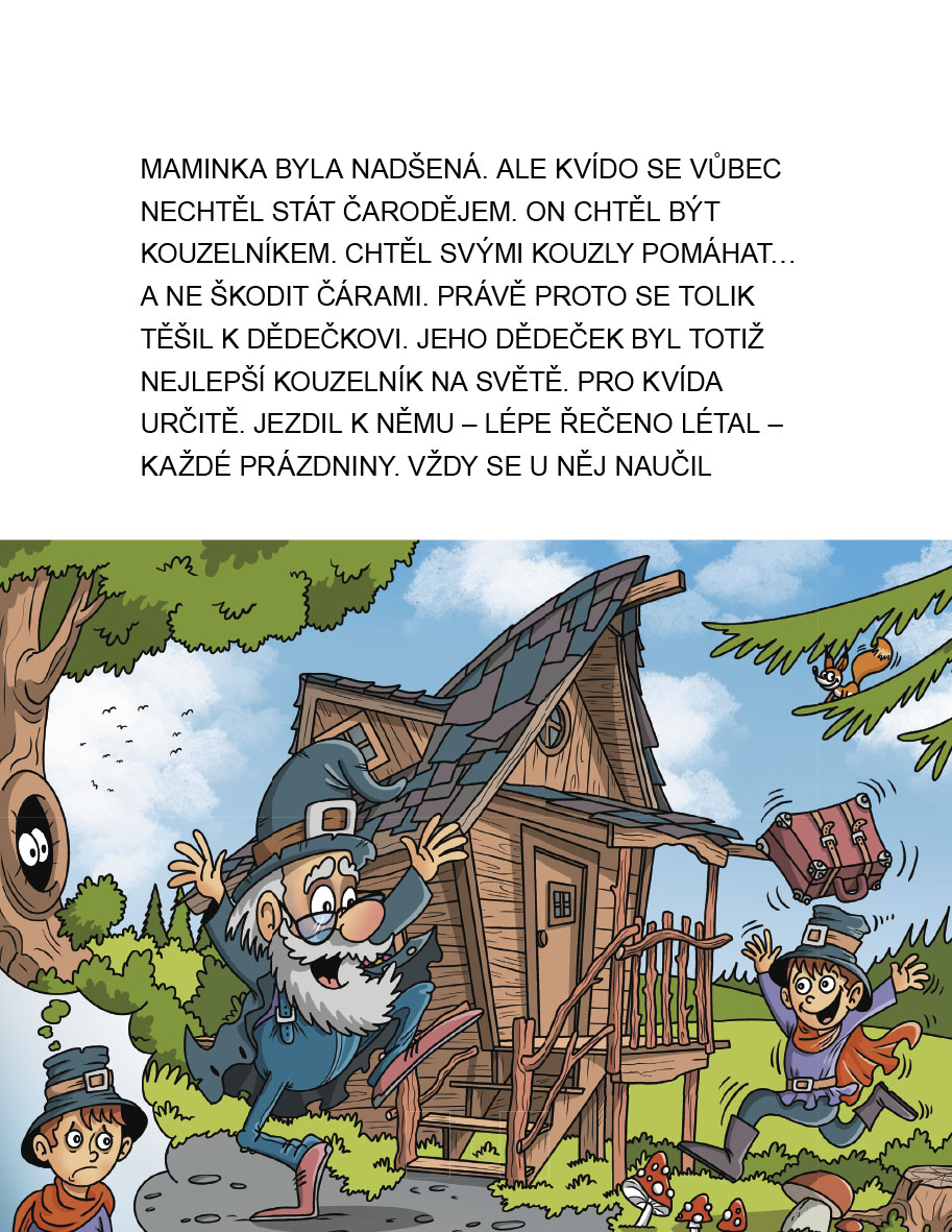 Čteme sami - genetická metoda – Jak se chtěl čaroděj stát kouzelníkem 