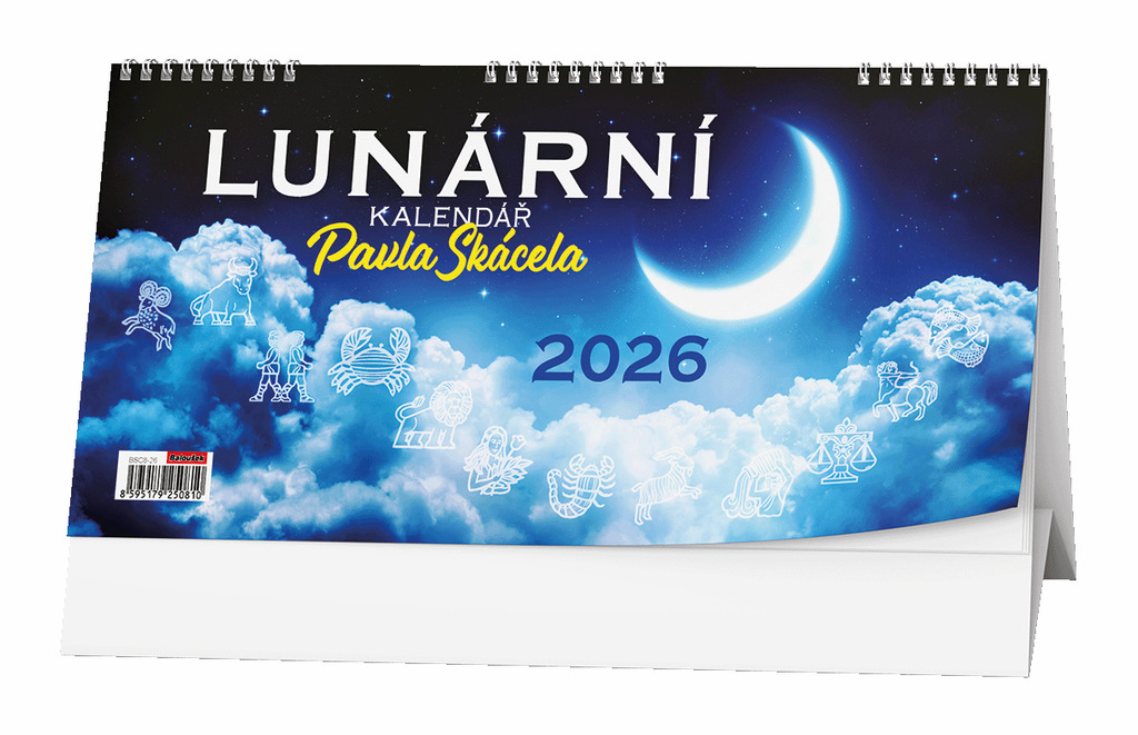 Lunární kalendář Pavla Skácela 2026 - stolní kalendář - Autor Neuveden ...