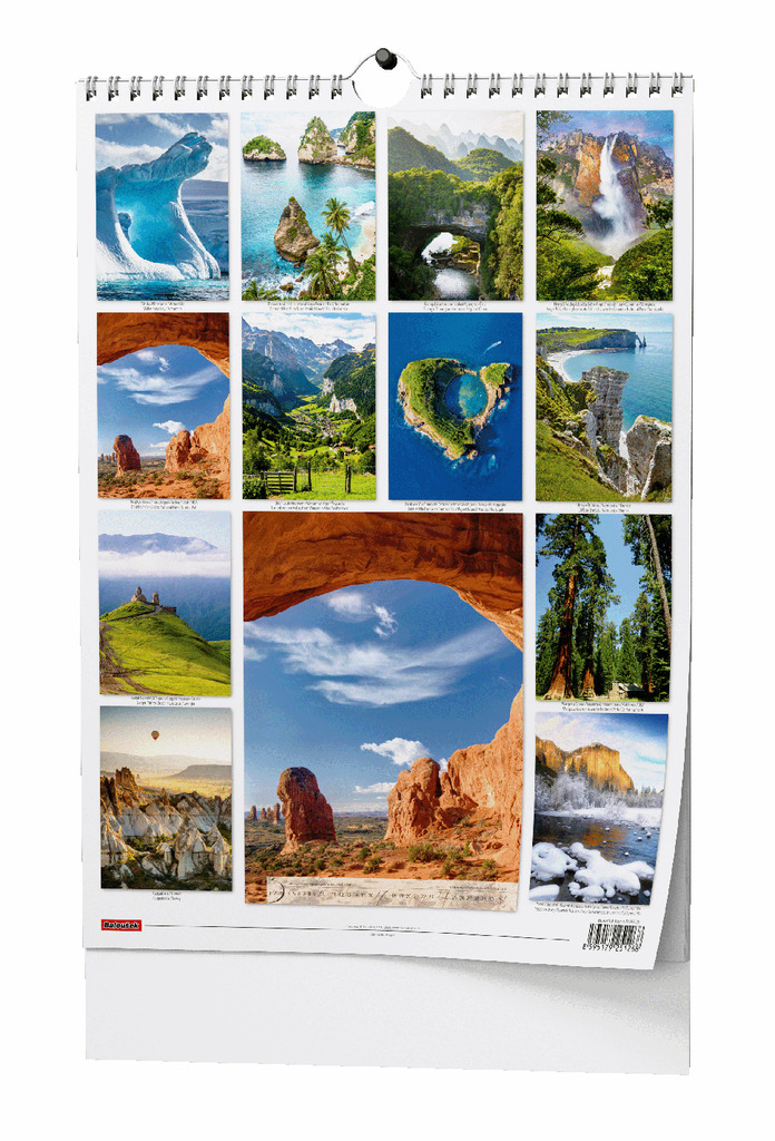 Beautiful world 2026 - nástěnný kalendář