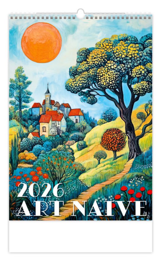 Art Naive 2026 - nástěnný kalendář