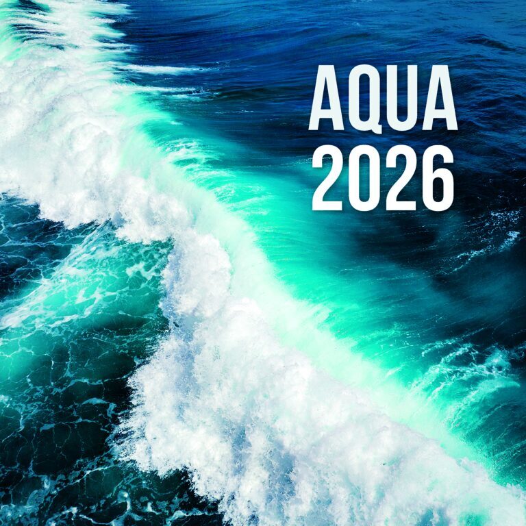 Aqua 2026 - nástěnný kalendář